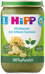 Hipp Organiczny makaron z groszkiem i warzywami, 220 g, 6 szt. (6X220 g) Matka i Dziecko Naty Shop Domyślny tytuł