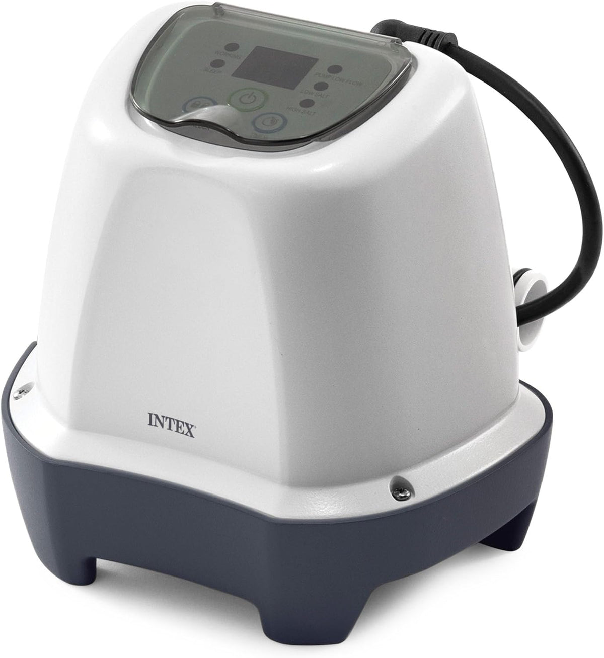 Intex 26662GS - Krystal Clear Salt Water System, generator soli i chloru, do pompy filtrującej 1136-3785 l/h, do małych basenów do 366 cm, tworzywo sztuczne, biały