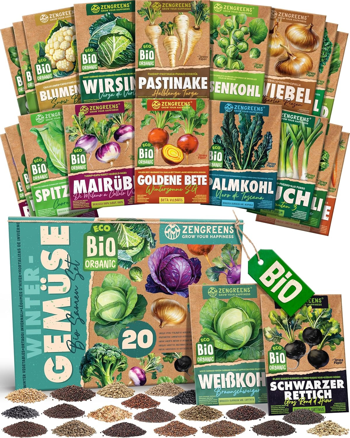 Organiczne nasiona pomidorów w zestawie 10 - 10 nasion pomidorów do łatwej uprawy w ogrodzie, na balkonie lub na podwyższeniu - Nasiona roślin - Sadzonki