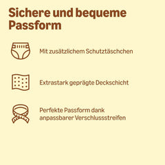 Pieluchy Amazon Ultra Dry, rozmiar 1 (2-5 kg) - pudełko miesięczne, białe, 96 sztuk (2 opakowania po 48) (dawniej marka Mama Bear, identyczny produkt)