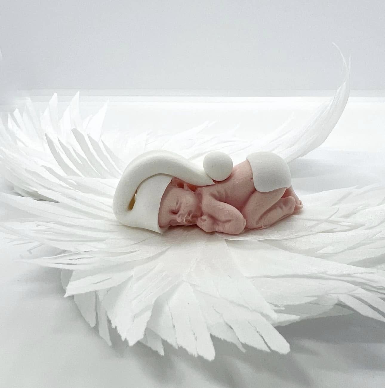 Dekoracja jadalna, chrzest, kapelusz