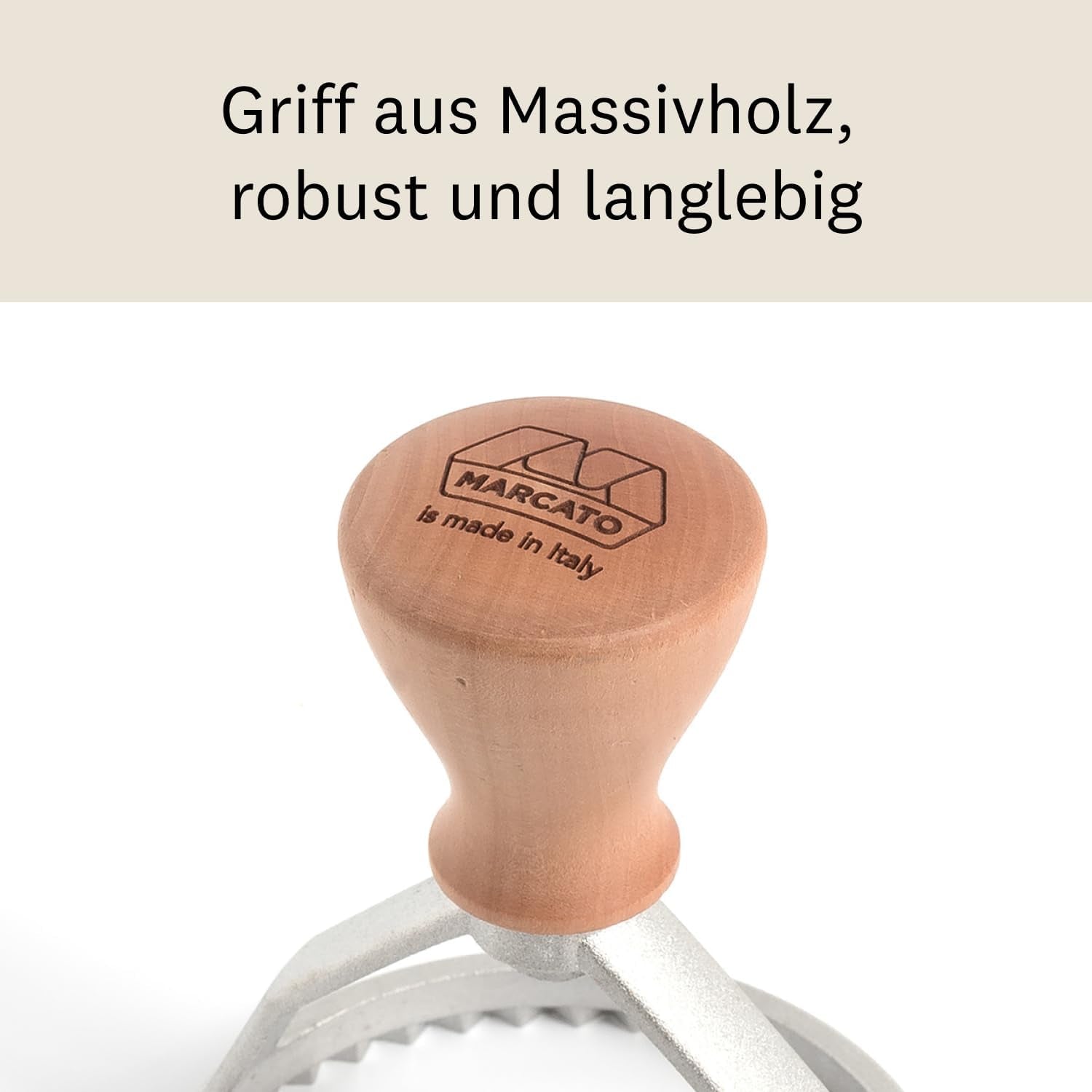 Formatoare de ravioli și fursecuri Marcato, aparat de ravioli, forme de fursecuri, lemn masiv și aluminiu turnat, fabricate în Italia, ștampilă rotundă de 80 mm
