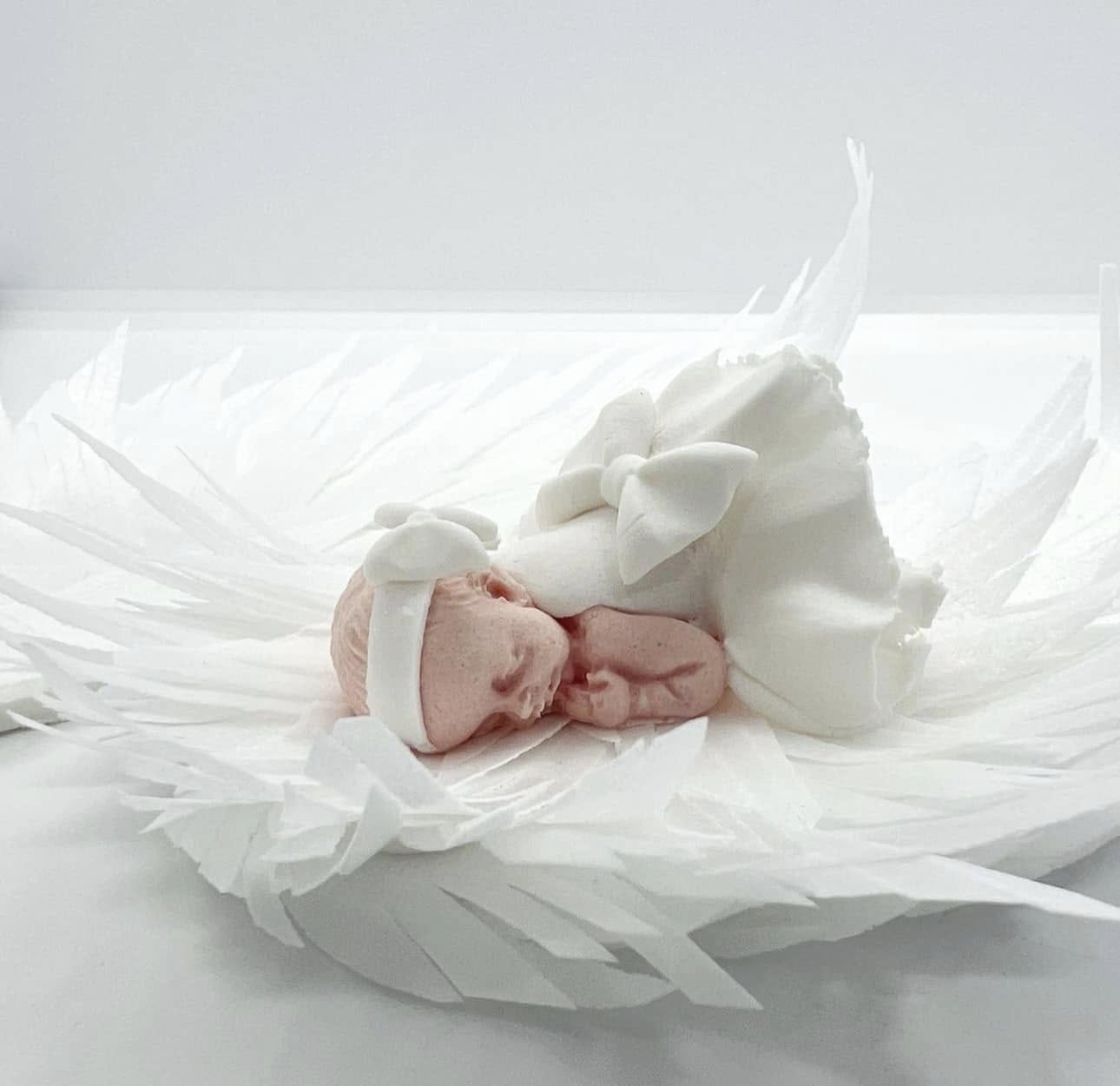 Dekoracja jadalna, chrzest, dziewczynka