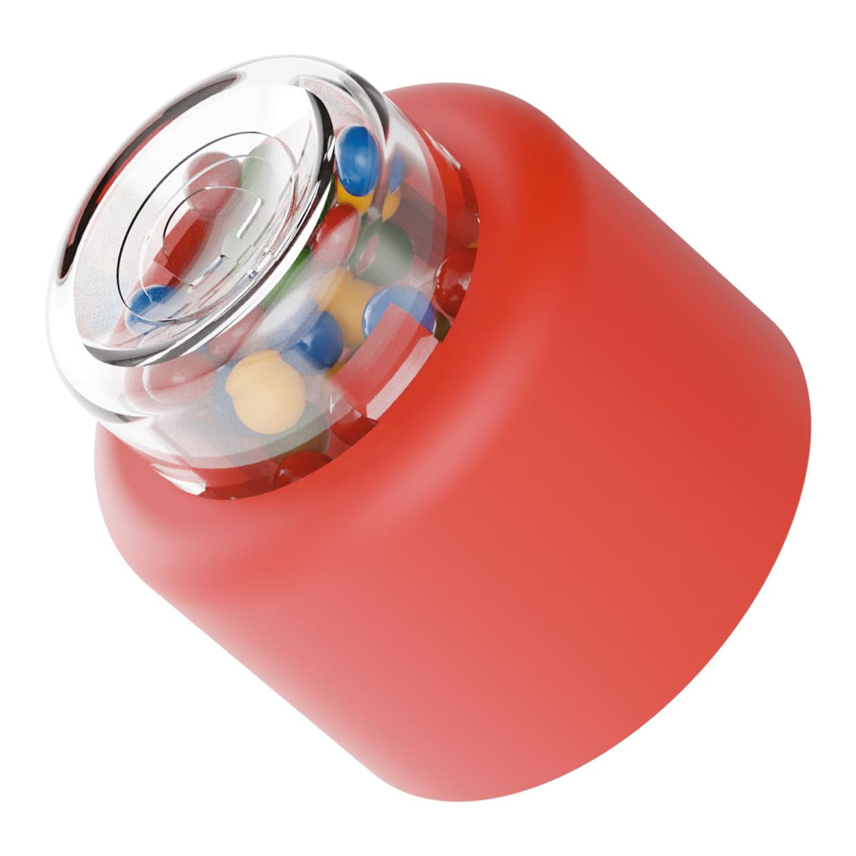 Quercetti - 4144 Momy Soft Happy Sound, 4 buc, jucărie din plastic moale pentru copii mici Jucarii Bebe Naty Shop