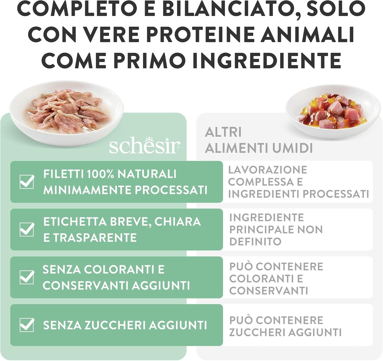 Ton cu somon în jeleu, hrană umedă completă pentru pisici, la conservă, cu vitamine adăugate, 100% naturală, 6 x 85 g