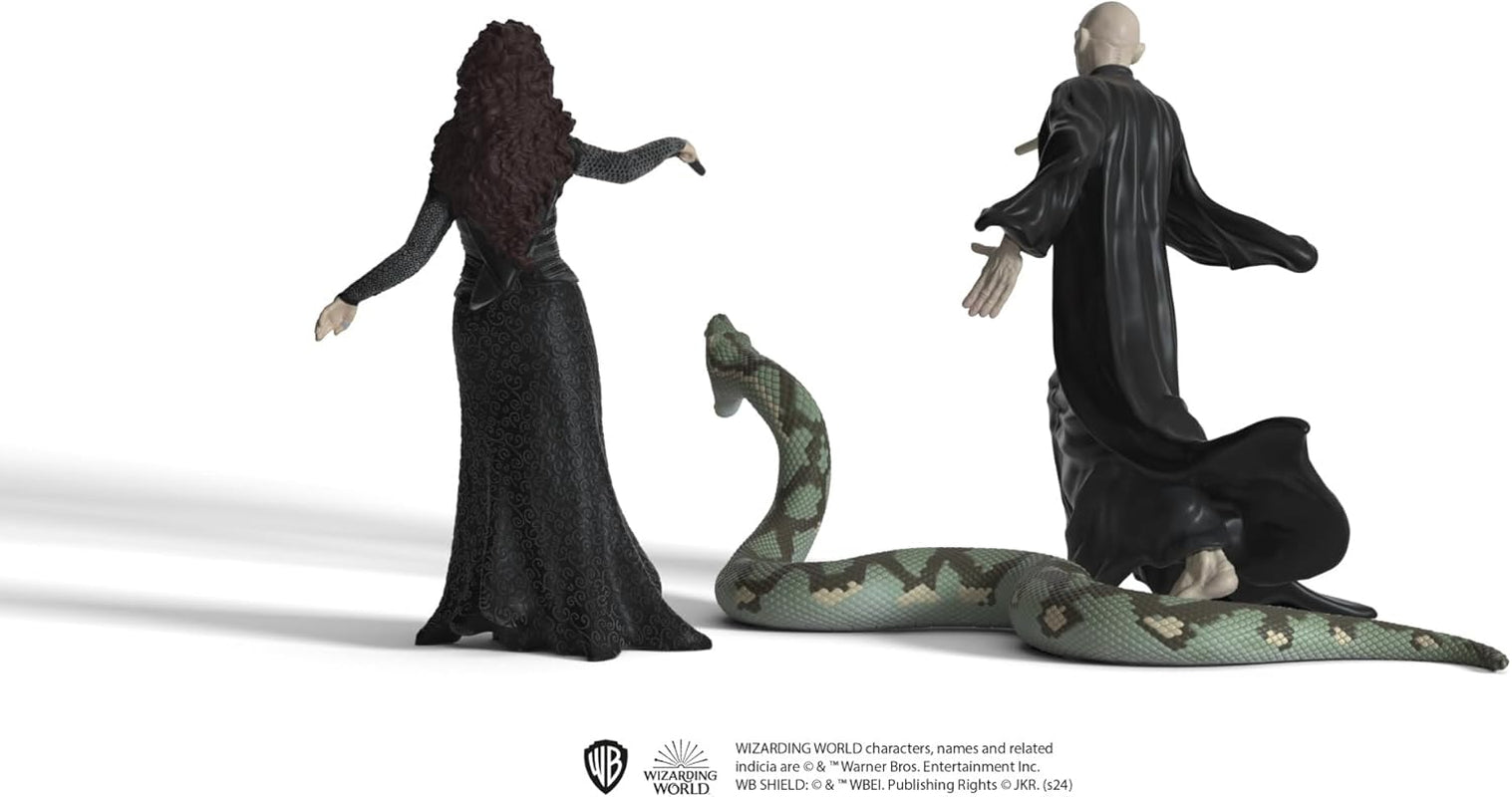 Schleich 42684 Lord Voldemort, Nagini & Bellatrix Lestrange, De la 6 ani, HARRY POTTER - figurină de joacă, 21 X 16 X 18 cm Action figures Naty Shop