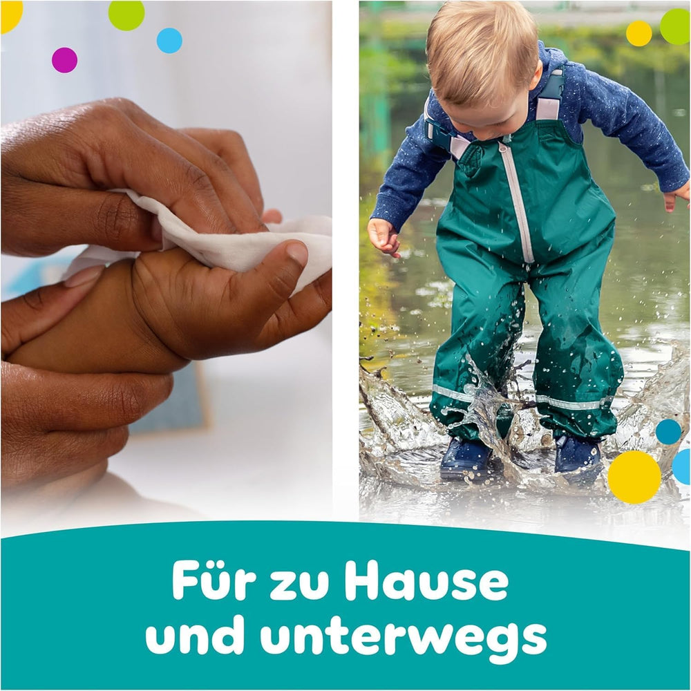 Chusteczki nawilżane Pampers Fresh Clean, 1872 chusteczki (36x52 sztuki), lekko zapachowe, odpowiednie również do rąk i twarzy