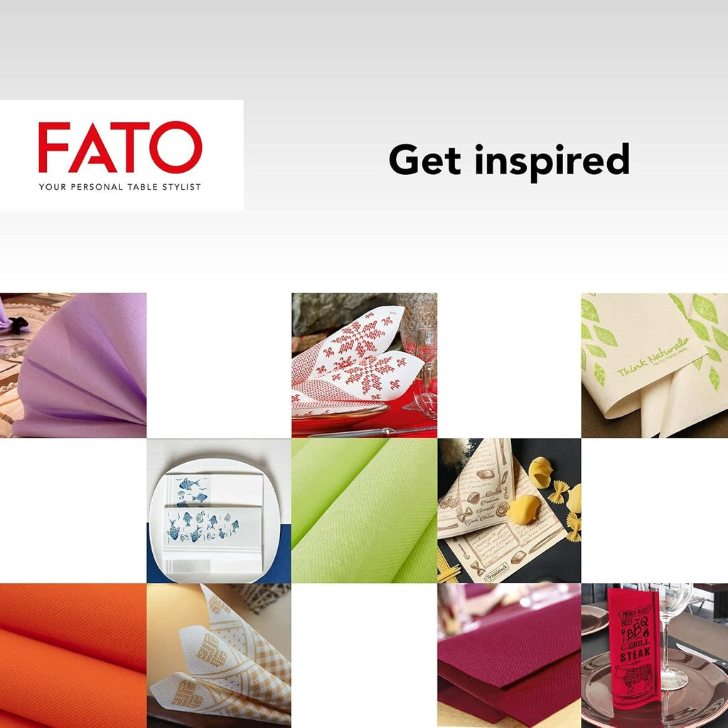 , Șervețele de hârtie de unică folosință, moi și delicate, pachet de 40 de șervețele, dimensiune 38X38 pliate în 4, 2 straturi, culoare albă, 100% hârtie din celuloză pură, certificate Fsc (pachet de 3)