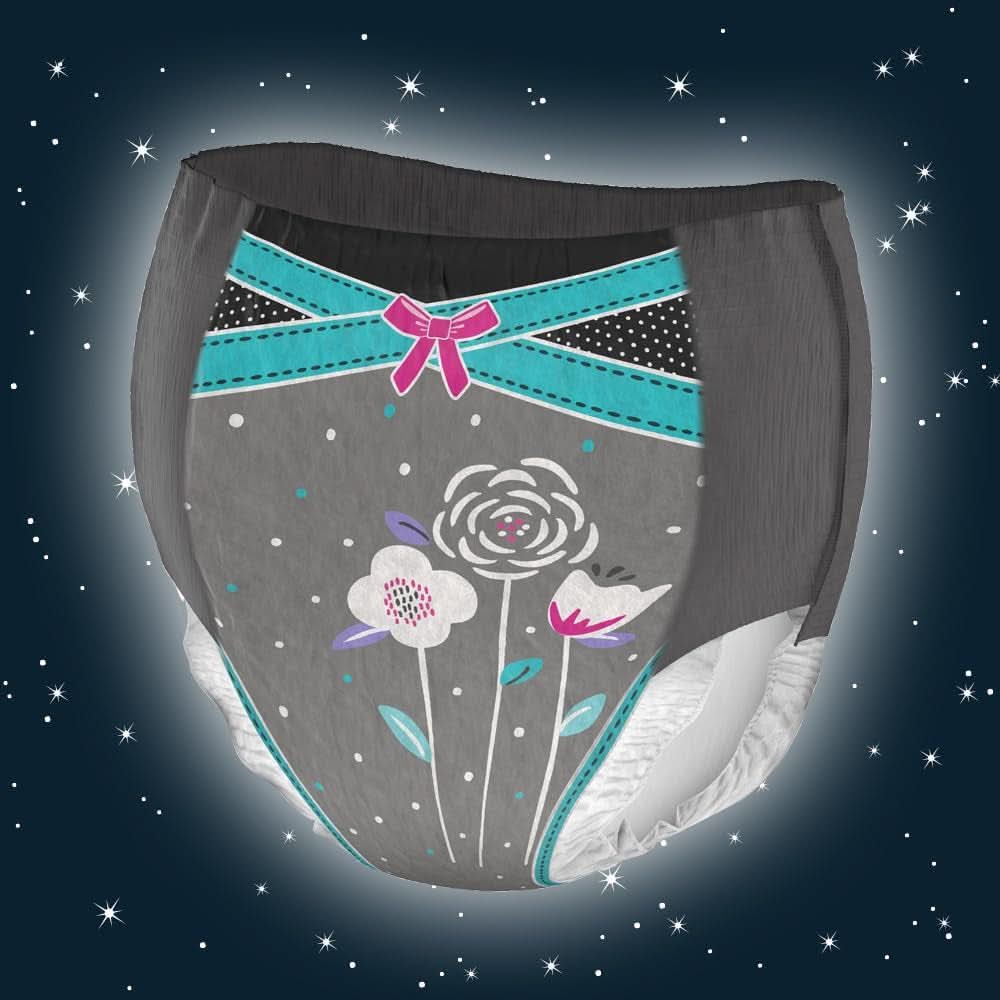 Pieluszki nocne Huggies dla dziewczynki 8-15 lat (27-57 kg), bardzo chłonne, 9 sztuk (2 szt.) Matka i Dziecko Naty Shop