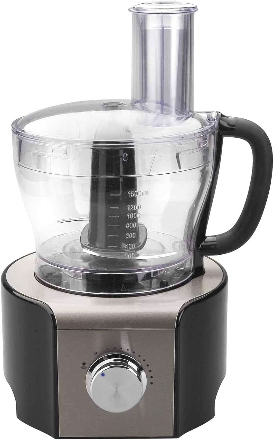 69079 -69079 robot-multifuncție 800 w-negru, oțel inoxidabil, sticlă și plastic, multicolore Mama si Copilul Naty Shop