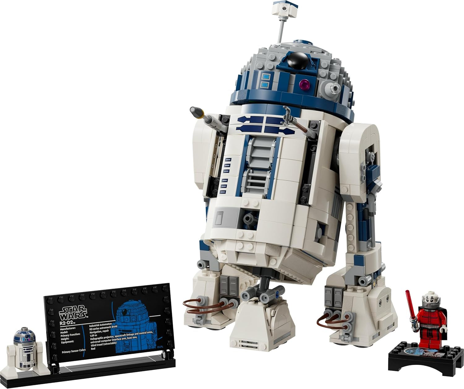 Zestaw LEGO Star Wars R2-D2 dla dzieci, chłopców i dziewcząt, figurka droida do zbudowania z minifigurką Dartha Malka z okazji 25. rocznicy i talerzem dekoracyjnym, pomysł na prezent kolekcjonerski 75379 Zestawy do budowania Kup w sklepie LEGO