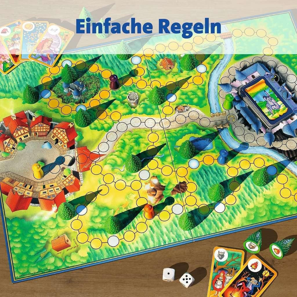 Ravensburger 26424 - Sagaland - gra planszowa dla dzieci i dorosłych, 2-6 graczy, wiek 6+, gra roku, najlepsze gry rodzinne