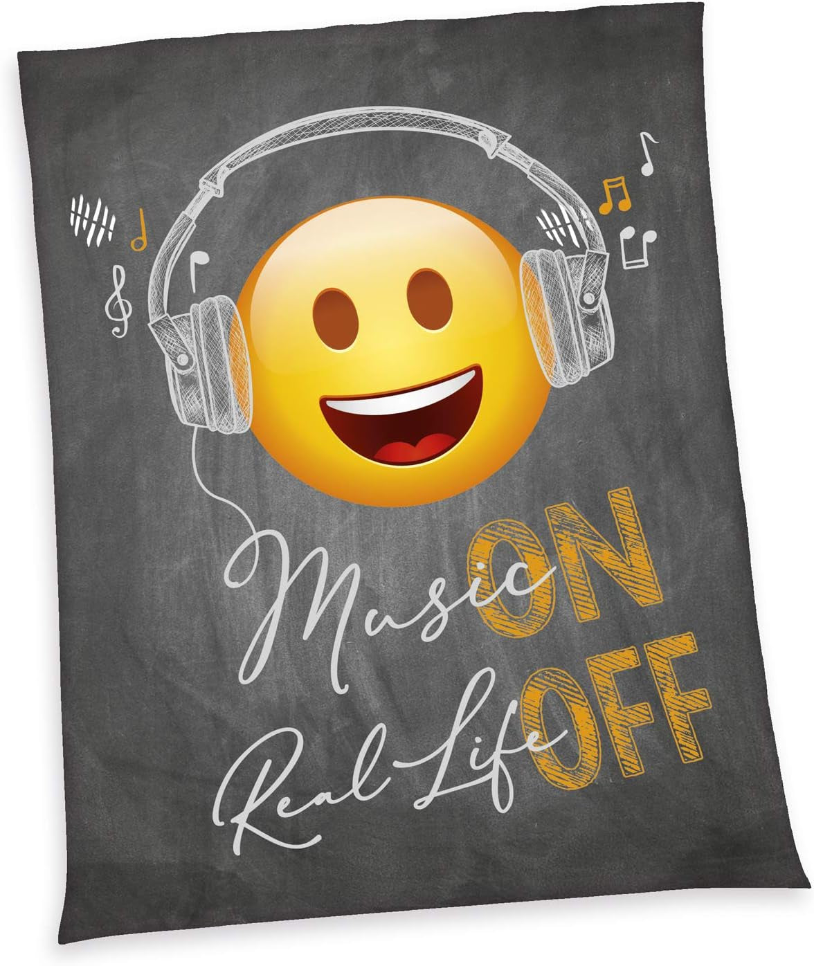 Herding Emot!X Puszysty kocyk Wellsoft, 150 x 200 cm, poliester Łóżka i koce Besuche den Herding-Store Tytuł domyślny