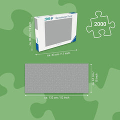 Ravensburger Puzzle 12000805 - Kolorowy Londyn - 2000 elementów puzzle dla dorosłych od 14 lat Puzzle Naty Shop