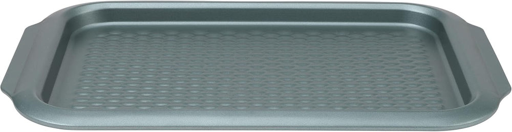 Progress BW09819G2EU7 Shimmer Kollektion, Runde Backform Aus Kohlenstoffstahl Mit Antihaftbeschichtung, Ideal Für Pies, Kuchen, Torten Und Quiches, 28 cm, Grün Formy i blachy do pieczenia Naty Shop 39Cm Backblech