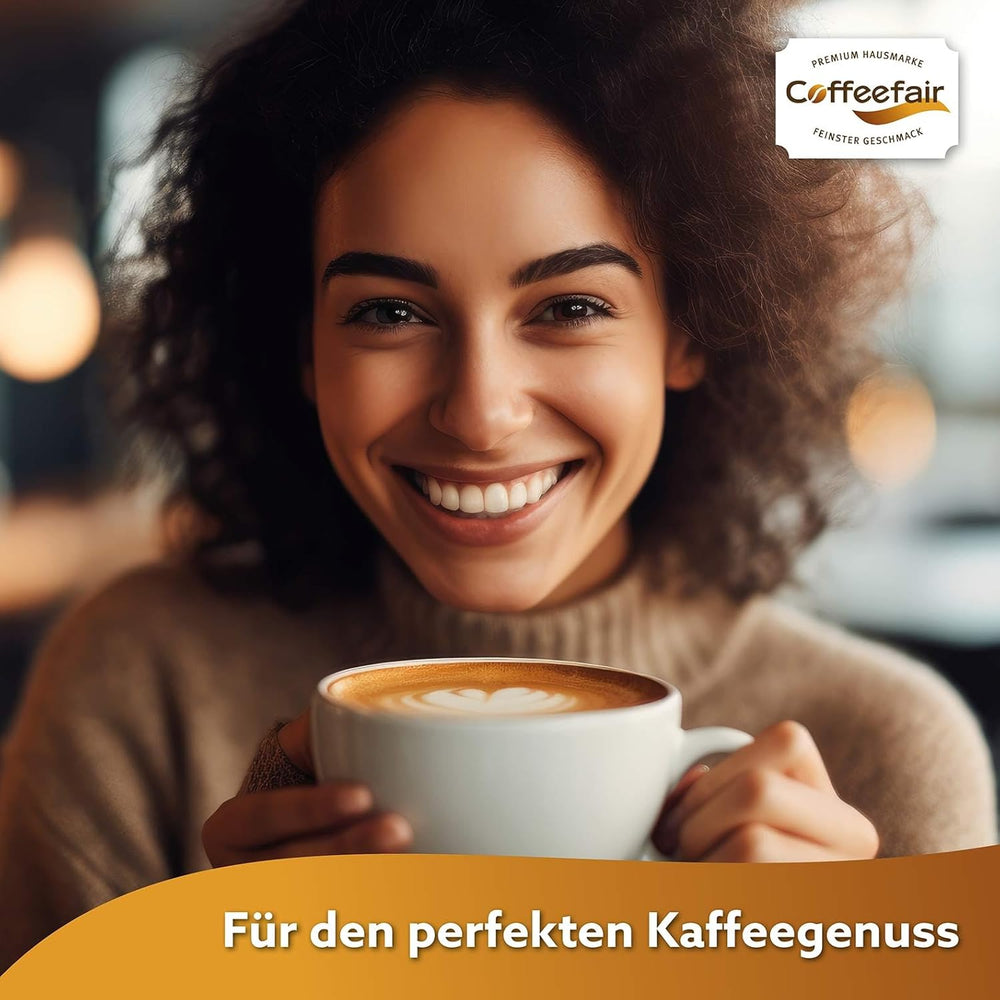 Coffeefair Kaffeeweißer 10 x 1kg wysokiej jakości Kaffeeweißer für Vending-Automaten & Kaffeevollautomaten, hohe Weißkraft, sehr ergiebig & gut löslich