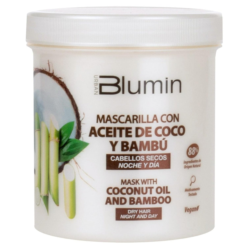 Urbanic mască cu ulei de nucă de cocos și bambus organic, 700 ml Masca de par Naty Shop Titlu implicit
