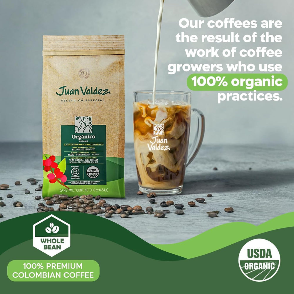 - USDA Organic - ® Cafea Gourmet Sustenabilă (Boabe 500g)