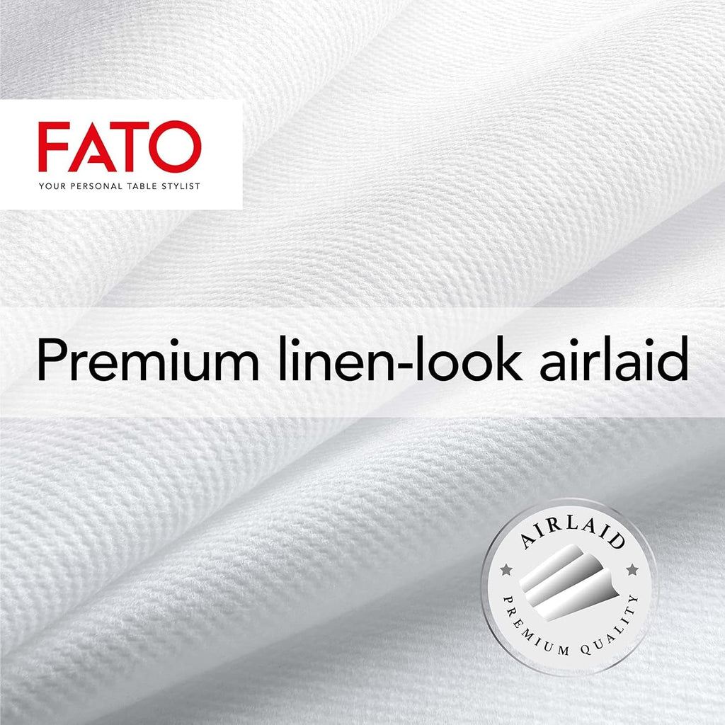 Fato, șervețele din hârtie uscată, airlaid, efect textil, pachet de 50 șervețele, dimensiunea 40X40 pliate în 4, culoare verde pădure