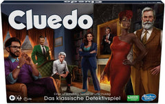Gra planszowa Hasbro Gaming Cluedo dla dzieci w wieku od 8 lat, przeprojektowana gra Cluedo dla 2 do 6 graczy, gra detektywistyczna i łamigłówka, gra tajemnicza idealna dla
