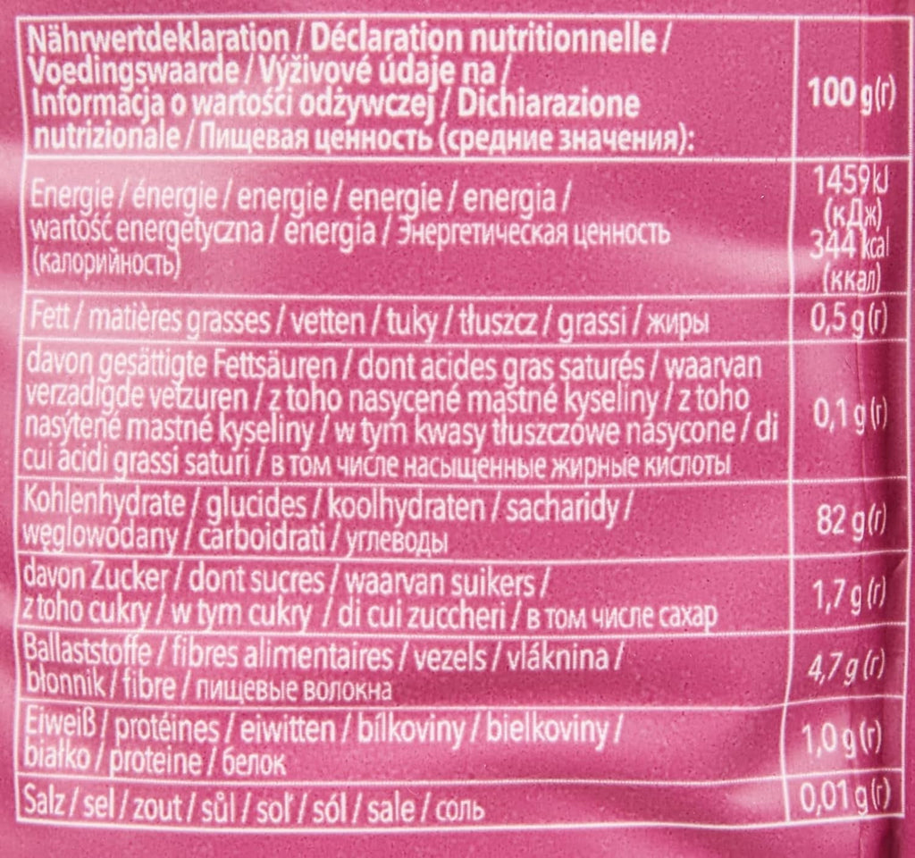 Mehl "Farine" - Basismehlmischung Glutenfrei 1Kg, 10Er Pack Amestec pentru copt si gatit Naty Shop