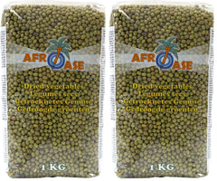 AFROASE - Fasola szparagowa Mung - 1 x 1 kg (opakowanie 2 szt.)
