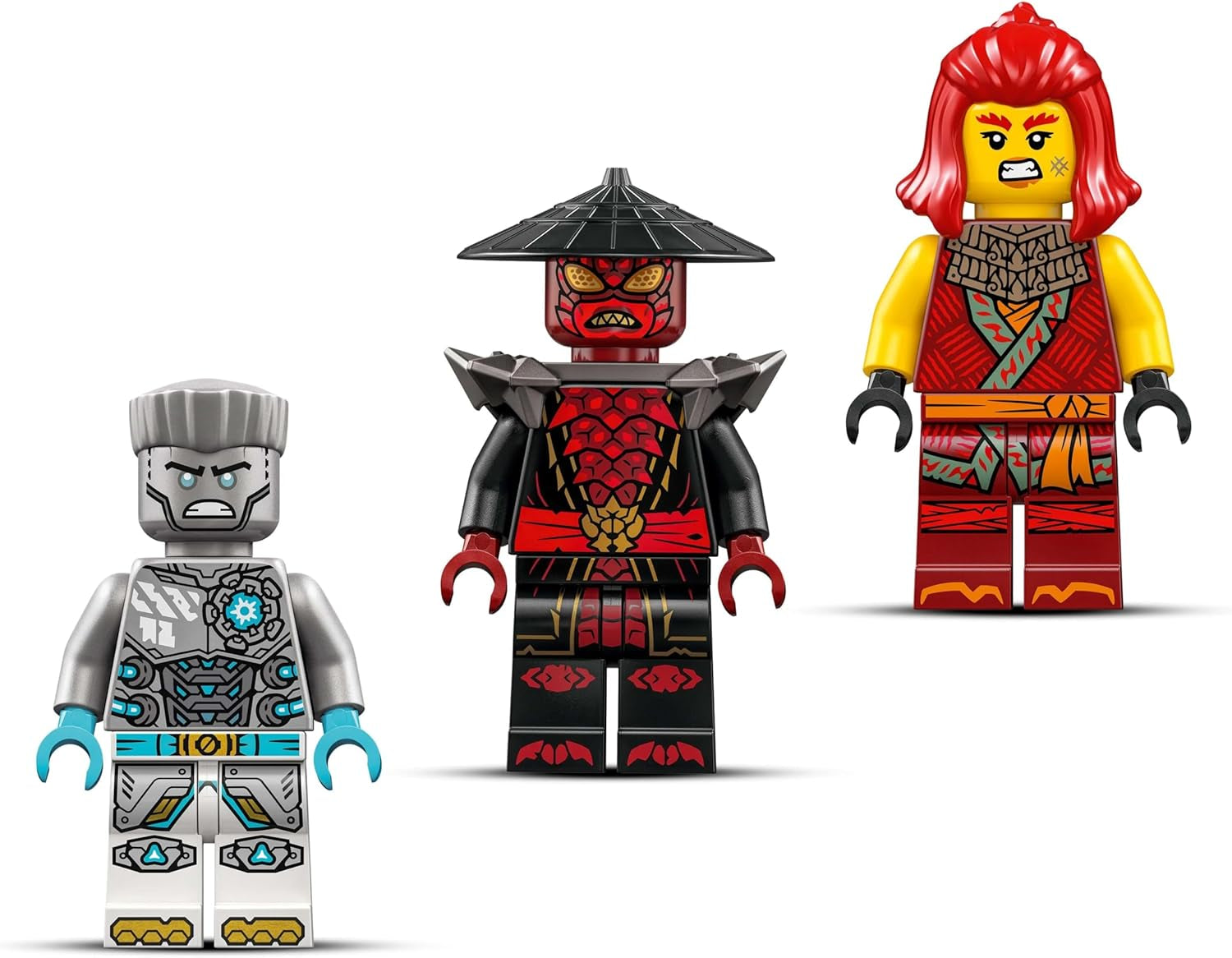 LEGO NINJAGO Mech akcji Zane’a — zabawka ninja z 3 minifigurkami do odgrywania ról — Mały zestaw do budowania i zabawy dla dzieci — Pomysł na prezent dla chłopców i dziewcząt od 6 lat 71827 Zestawy do budowania Besuche den LEGO-Store