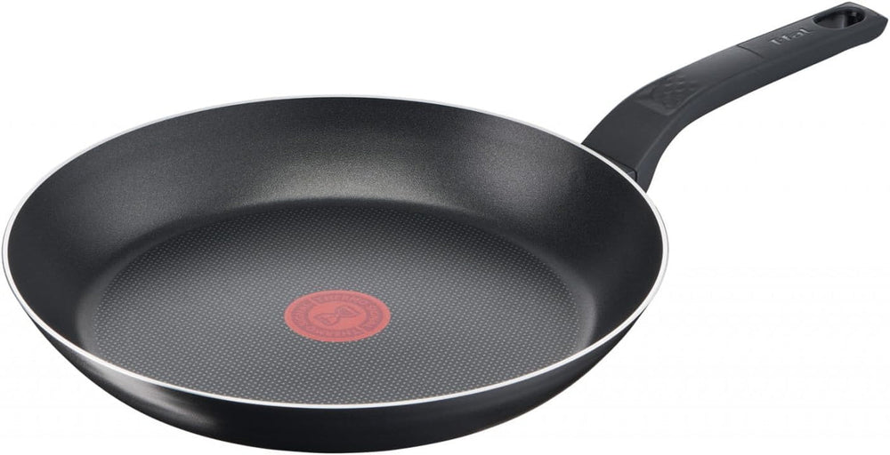 Tefal Easy Cook & Clean, powłoka nieprzywierająca, wskaźnik temperatury, niezalecany do garnków i patelni indukcyjnych Naty Shop Zestaw patelni 24/28 cm