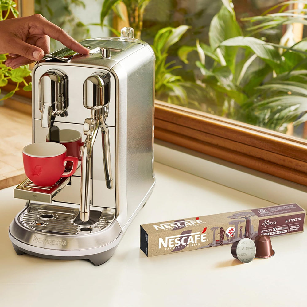 NESCAFÉ Farmers Origins Africas Ristretto 6 x 10 Kaffeekapseln - Kaffeekapseln für Nespresso-Maschinen