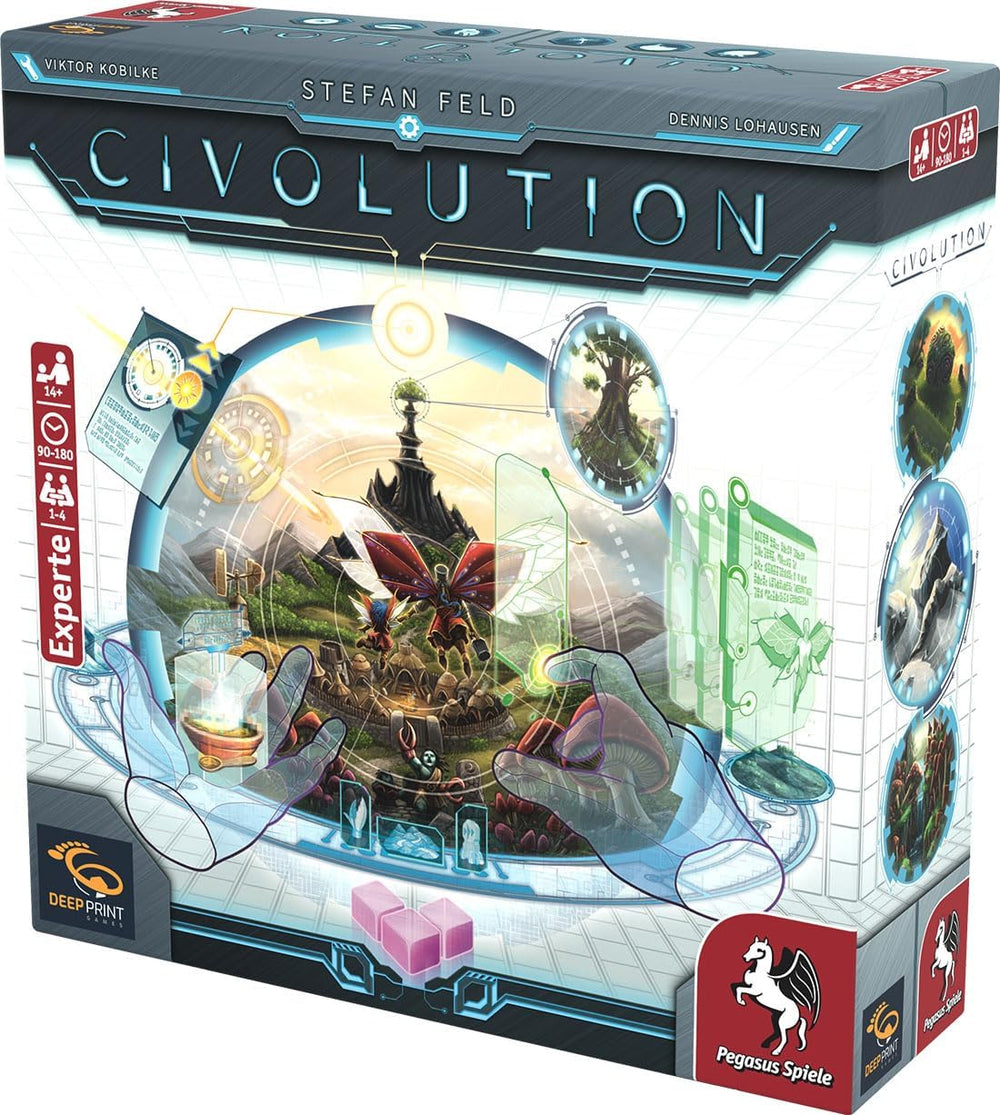 Pegasus Games 57822G Civolution (gry z głębokim nadrukiem), wielokolorowe