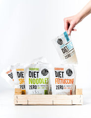 Makaron Shirataki DIET-FOOD Niskowęglowodanowy Niskokaloryczny Makaron Konjac Żywność wegańska Bez tłuszczu Bez soi Bezglutenowy Makaron dietetyczny rozpuszczalny w wodzie Niskokaloryczny 200 gramów