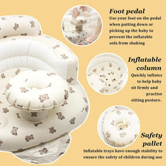 Dmuchane siedzisko dla niemowląt Jdblissful od 3 do 36 miesiąca Matka i Dziecko Naty Shop