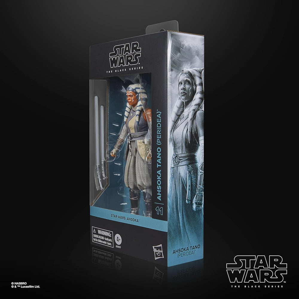Star Wars seria neagră Ahsoka Tano (Peridea), Ahsoka figurină de acțiune de colecționat, 15 cm Action figures Naty Shop