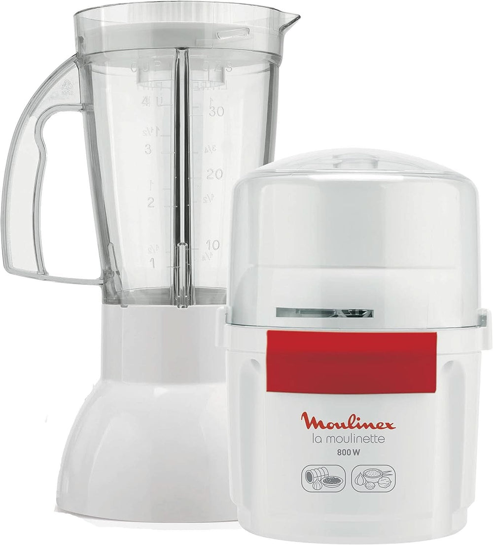 AR6801 Rozdrabniacz i blender La Moulinette 800 W + ostrze ze stali nierdzewnej Matka i dziecko Naty Shop 800 + blender
