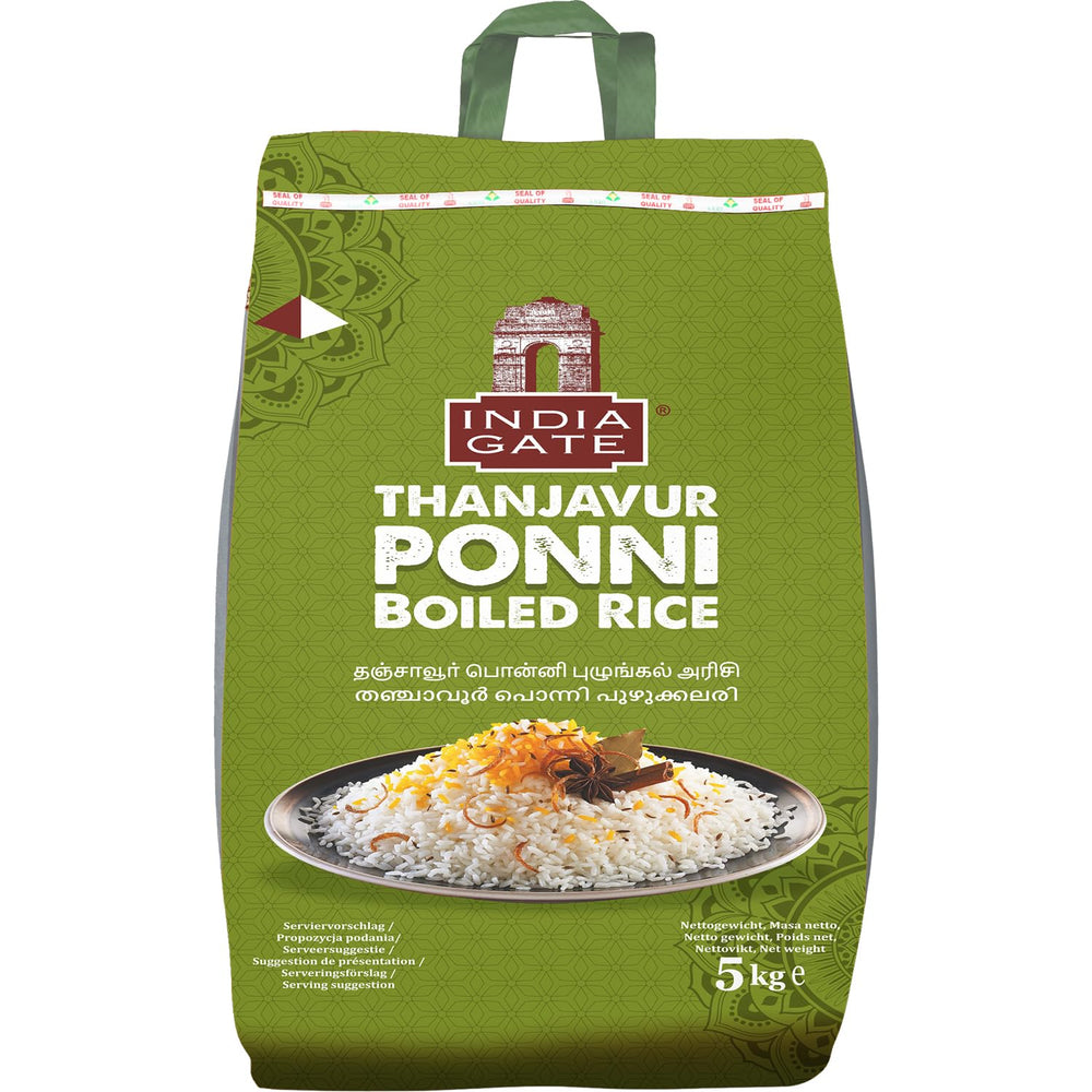 INDIA GATE Premium Basmati Rice – Długoziarnisty drobnoziarnisty, aromatyczny ryż z Indii, drobnoziarnisty długoziarnisty (1 x 5 kg)