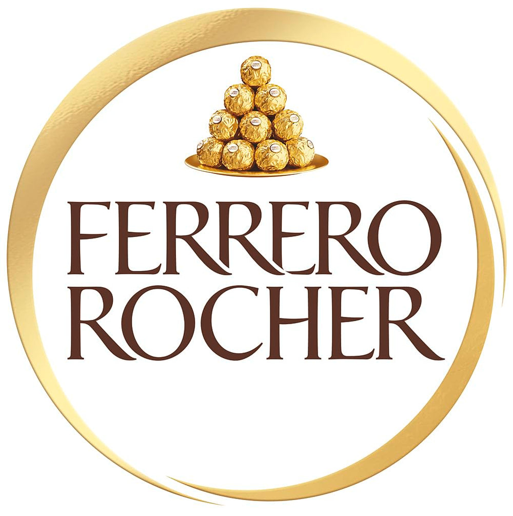 Ferrero Rocher Bar - Biała Czekolada z Orzechem Laskowym - Prezent na Walentynki dla Niego i dla Niej - 1 Tabliczka Czekolady x 90g