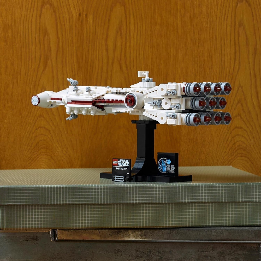 LEGO Star Wars: Tantive IV, model de navă stelară din Star Wars: O nouă speranță de construit și colecționat pentru adulți, Starfighter legendar, cadou minunat pentru fani 75376 Seturi de constructie Besuche den LEGO-Store