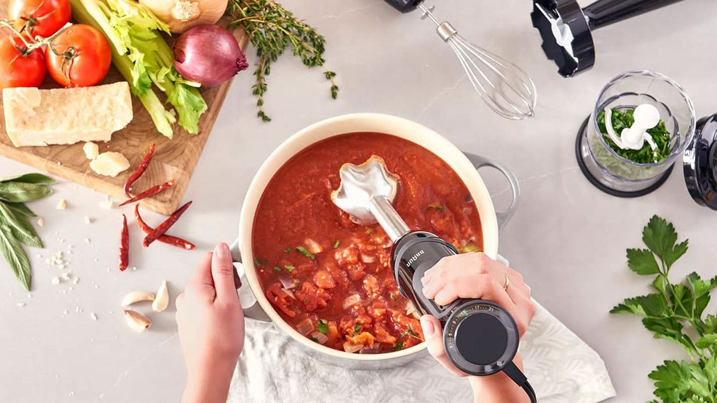 Braun Household Multiquick 5 MQ 5237 BK Mikser stojący 0,5 l Schwarz 1000 W Kuchnia Naty Shop