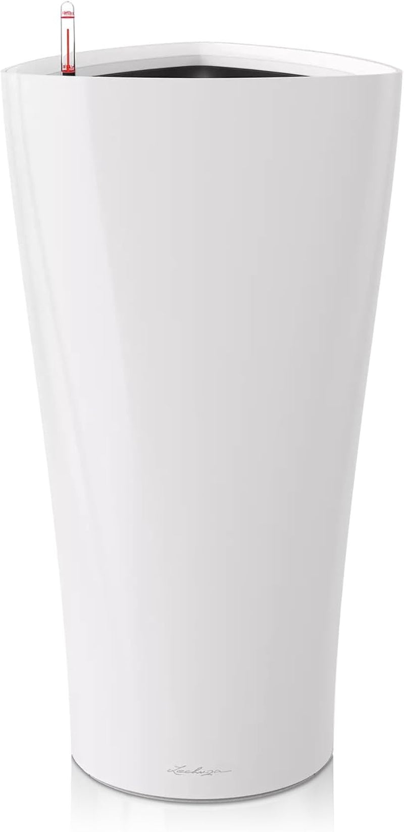 LECHUZA DELTA Premium 30 alb lucios 15500