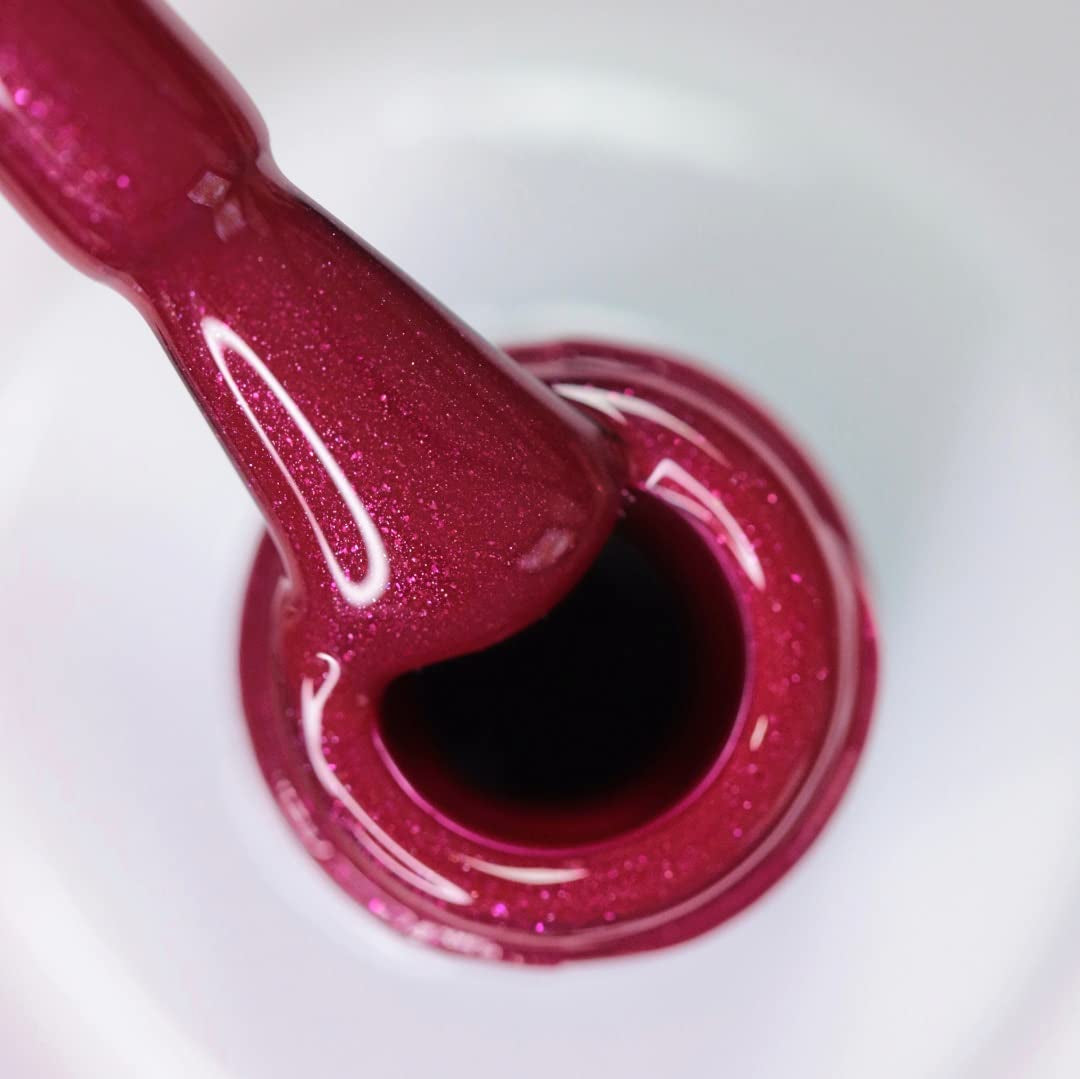 Lakier UV do paznokci alessandro Striplac Elegant Ruby - Delikatny i trwały - Łatwe usuwanie dzięki technologii usuwania peelingu - Wegański i nietestowany na zwierzętach - 8 ml