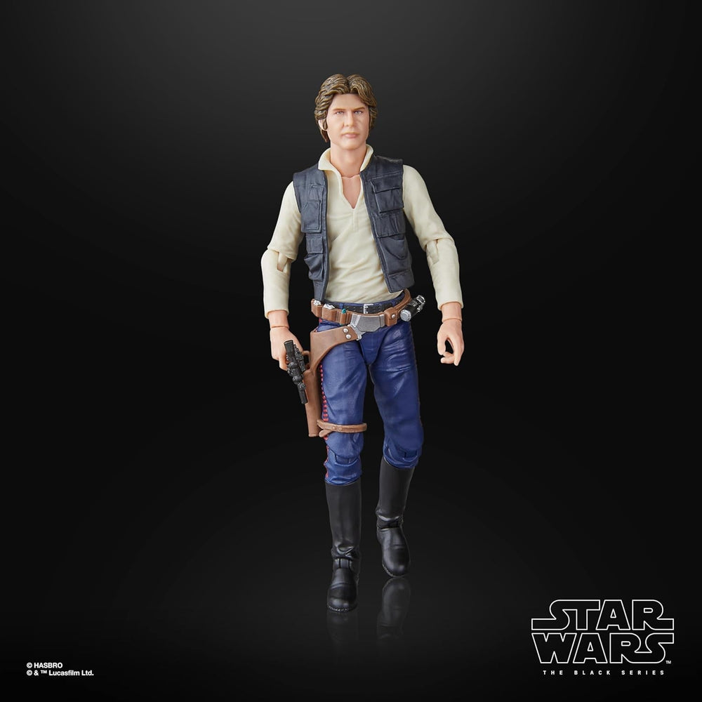 Gwiezdne Wojny Czarna Seria Han Solo, Gwiezdne Wojny: Nadzieja Premium Kolekcjonerska figurka (15 cm) Figurki Naty Shop
