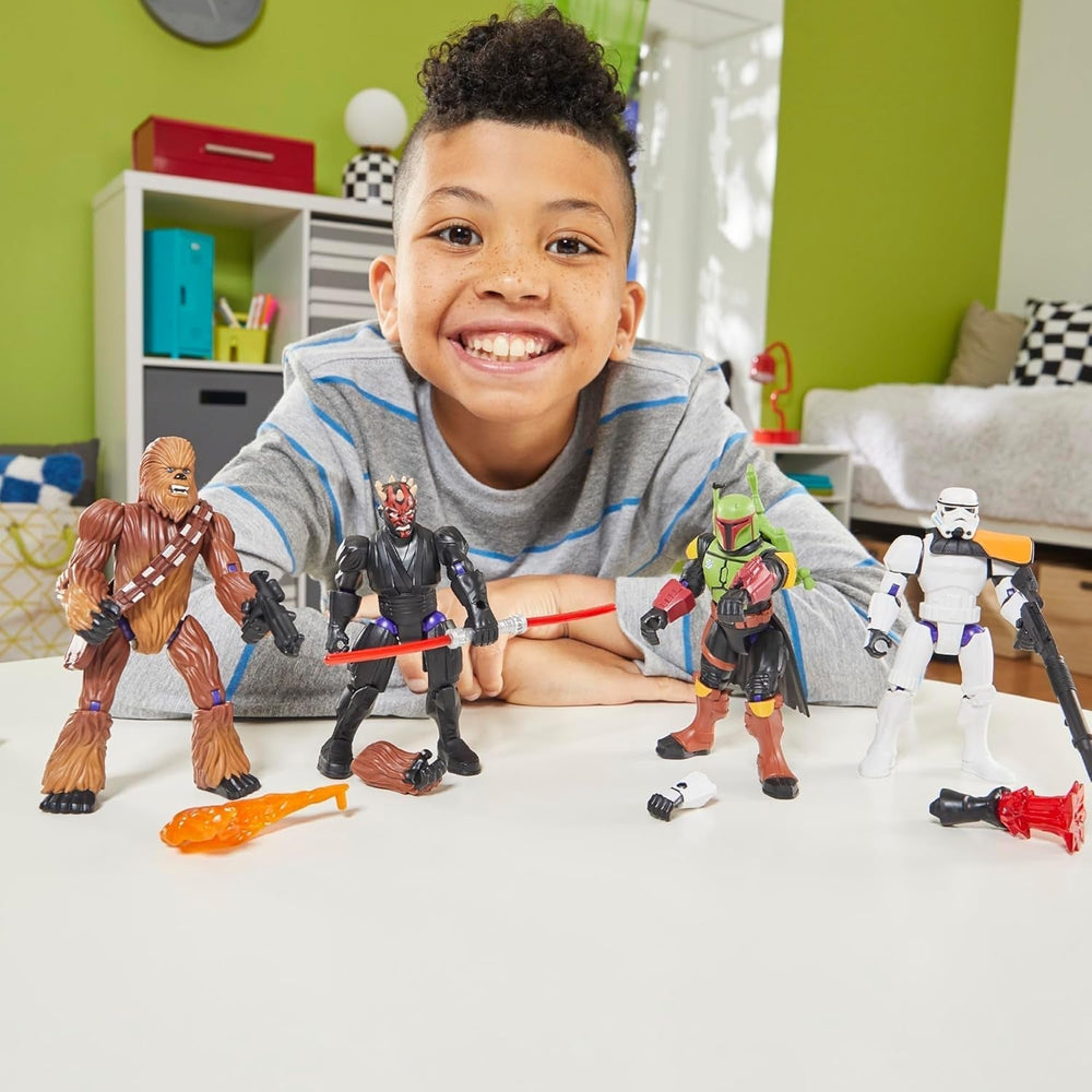 Star Wars Mixmashers Darth Vader Personalizabil Mix-And-Match Deluxe Action Figure & Accesorii Action figures Naty Shop