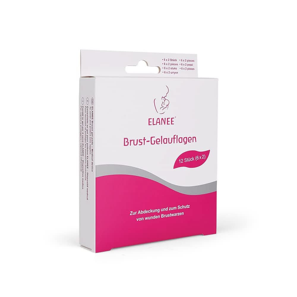 Wkładki żelowe ELANEE dla mam karmiących piersią - zakrywają i chronią sutki Dodatki Żywność i karmienie piersią Sklep Bebe Naty
