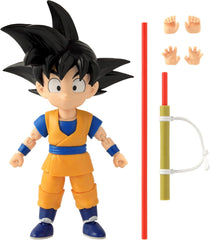 BANDAI - Dragon Ball Daima Kid Goku - Figurka Dragon Star 17 cm - Figurka Kid Goku z akcesoriami - Oficjalna licencja Dragon Ball - Ruchoma figurka Mini Goku - Zabawka od 4 lat - 40735 Figurki Naty Shop