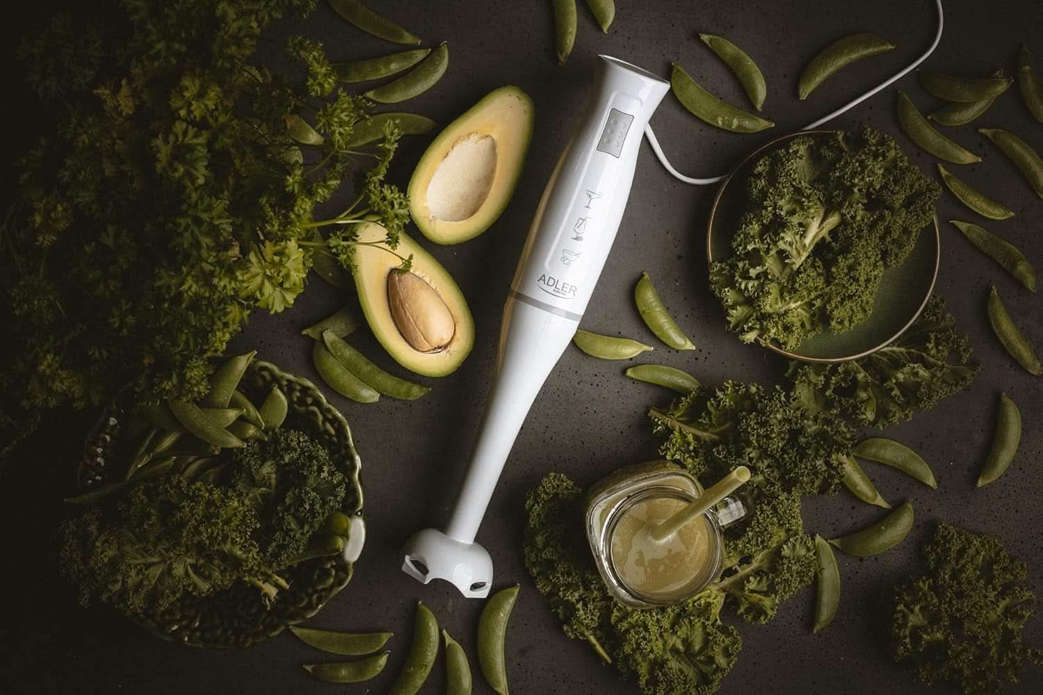 Adler AD4622 Mikser, plastik, biały Kuchnia Naty Shop