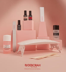 Półtrwały lakier do paznokci Milano Professional nr. 21 Burgundowy efekt objętościowy, długotrwały, do intensywnych i błyszczących paznokci, 4,5 ml