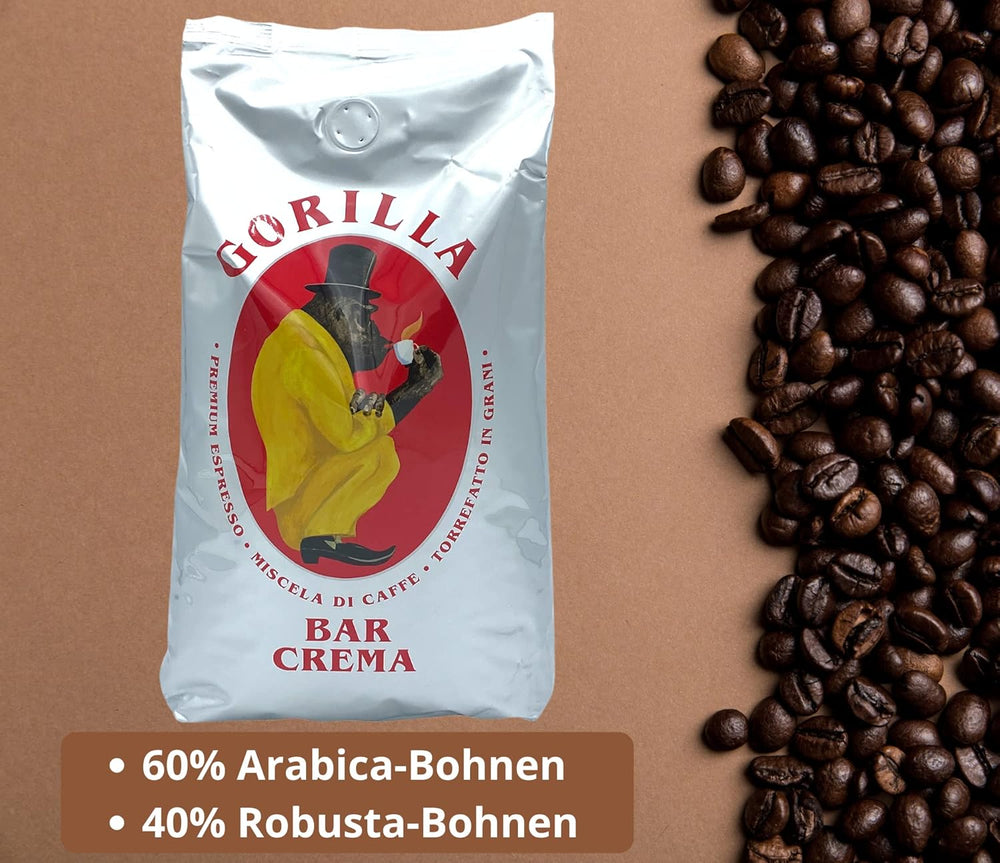 Gorilla Espresso Bar Crema 3x 1000g Produse de patiserie Joerges + Jassas | Cafea Gorilla | Gorilla Espresso