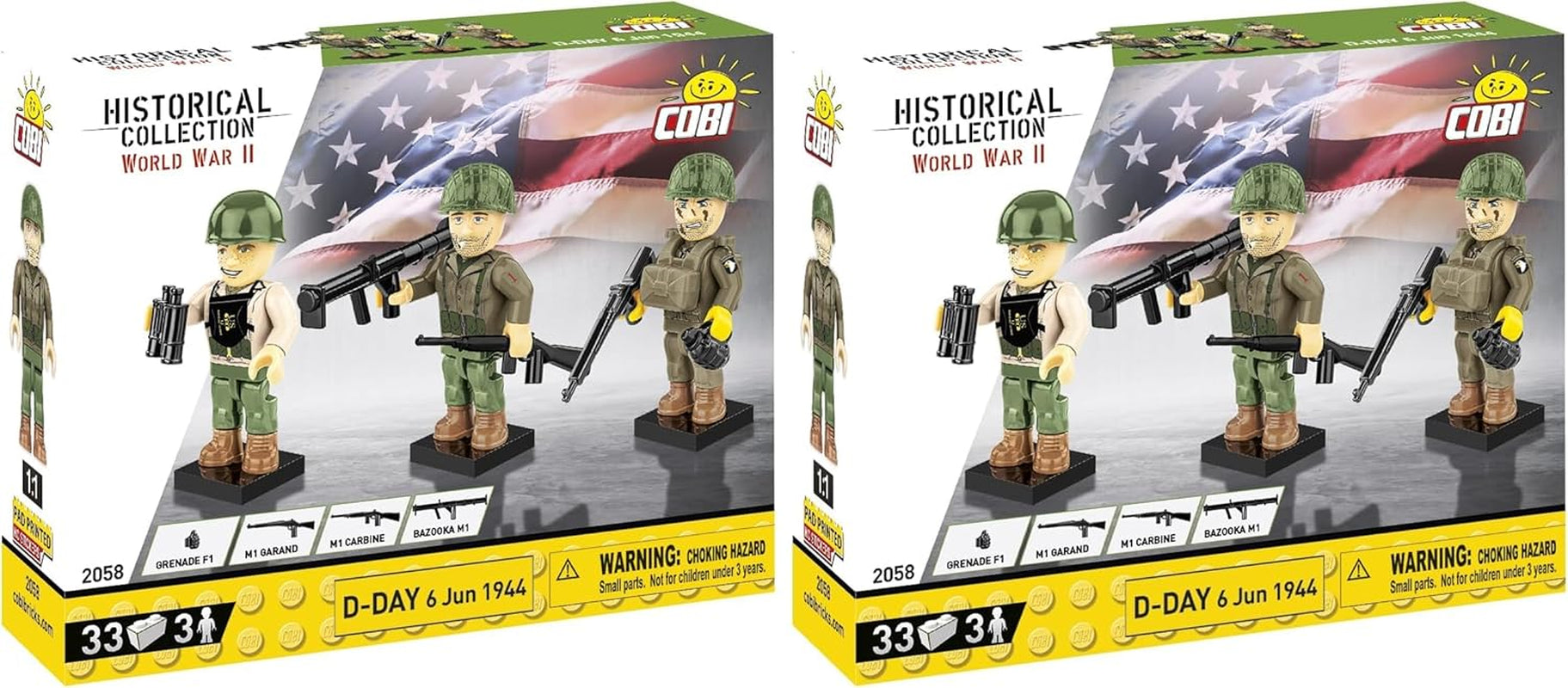COBI D-Day June 6 1944, 13,0 x 3,7 x 10,5 cm