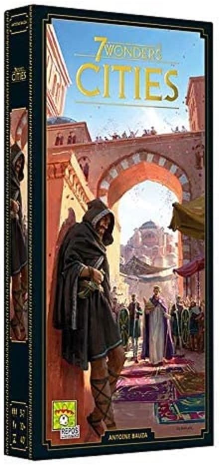 Asmodee 7 Wonders Duel, gra podstawowa, gra dla koneserów, gra strategiczna, 2 graczy, wiek 10+, 30 minut, niemiecki