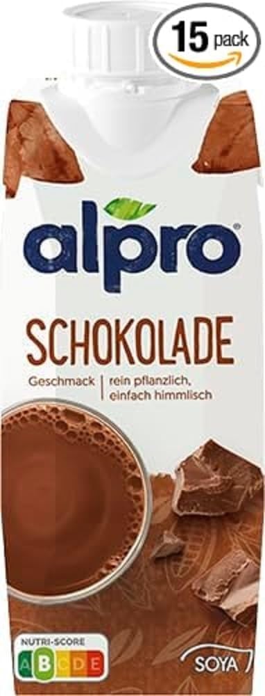 Alpro Czekoladowy Napój Sojowy - Wegański, Bez laktozy, Bezglutenowy